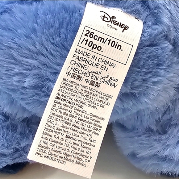 MINISO Disney Lilo & Stitch Collection 10" Stitch Plush Toy - Picture 12 of 16